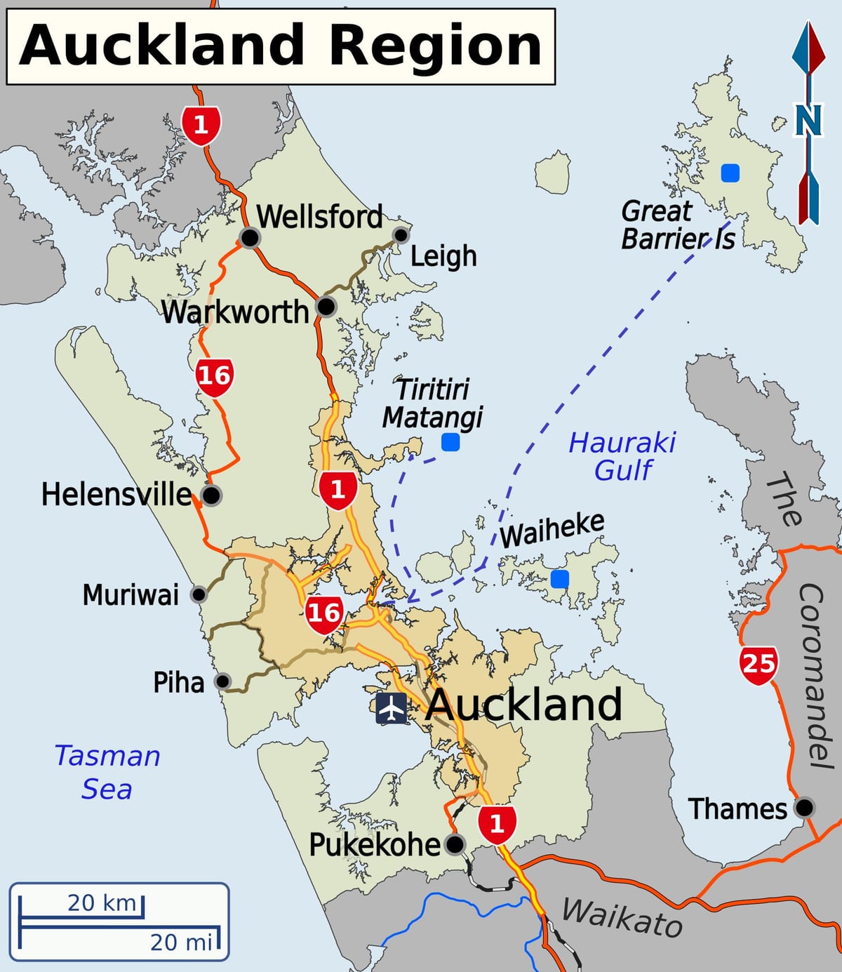 karta Auckland