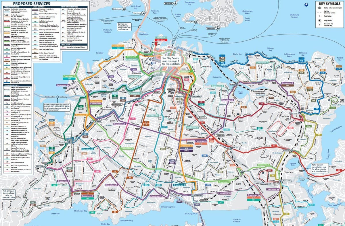 Auckland javnog prijevoza karti