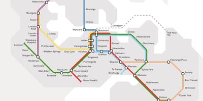 Željeznički karti Oaklanda